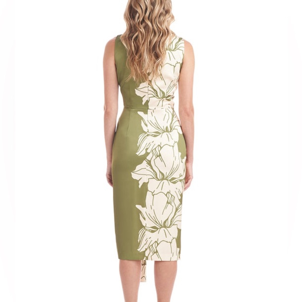 Kay Unger New York ELLE SASH DRESS Size 6 - Picture 2 of 11